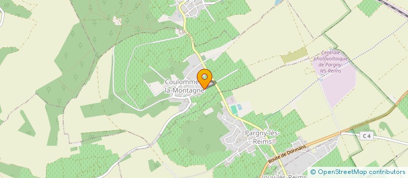 localisation de l'entreprise MONSIEUR JEAN-MARIE MASSONNOT  COULOMMES-LA-MONTAGNE