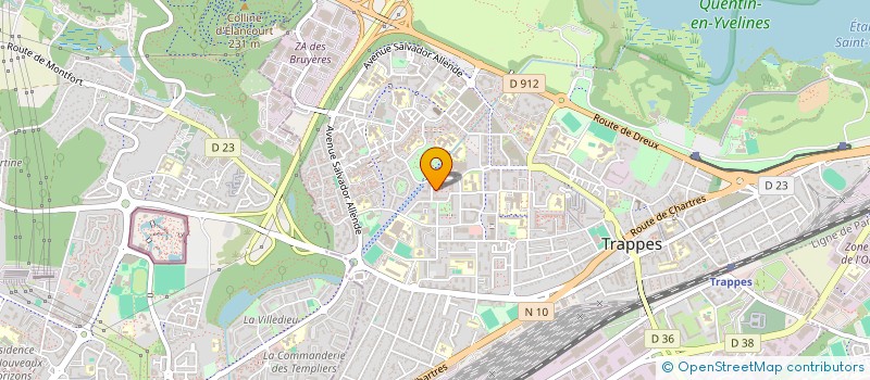 localisation de l'entreprise MONSIEUR JEAN MARIE MATUFUANA MAKIESE  TRAPPES