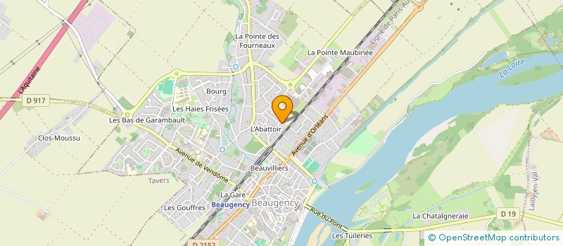 localisation de l'entreprise MONSIEUR JEAN-MARIE MAURICE à BEAUGENCY