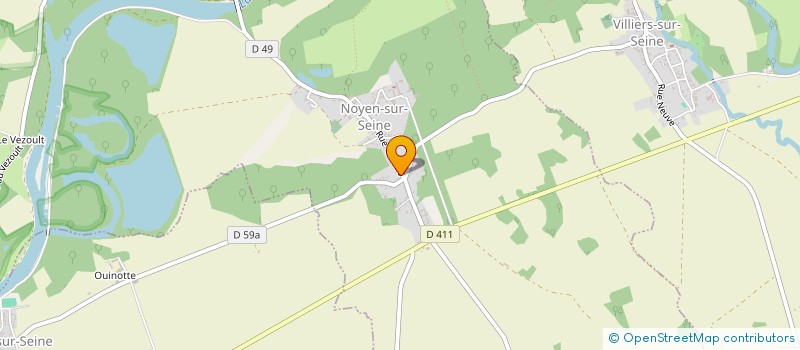localisation de l'entreprise MONSIEUR JEAN-MARIE MAZEAU  NOYEN-SUR-SEINE