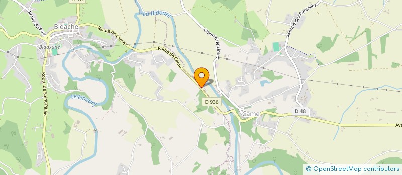 localisation de l'entreprise MONSIEUR JEAN MARIE MEHATS  CAME