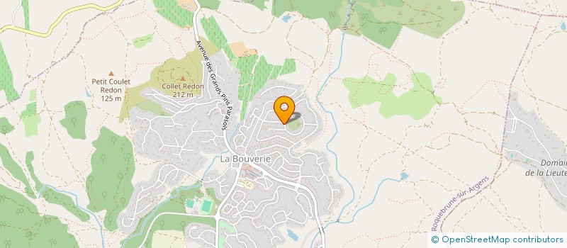 localisation de l'entreprise MONSIEUR JEAN-MARIE MERCIER à ROQUEBRUNE-SUR-ARGENS
