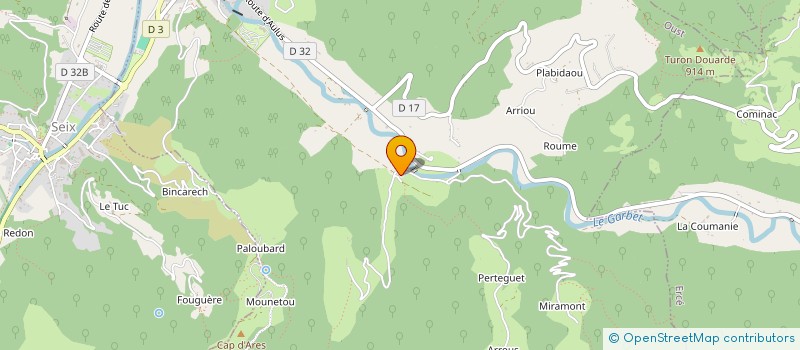 localisation de l'entreprise MONSIEUR JEAN-MARIE MORERE  OUST