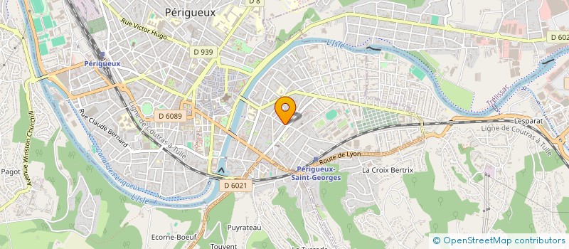 localisation de l'entreprise MONSIEUR JEAN-MARIE MORIN à PERIGUEUX