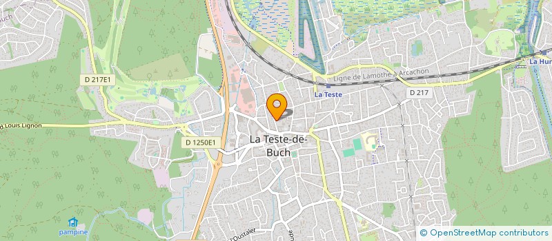 localisation de l'entreprise MONSIEUR JEAN-MARIE MORIO à LA TESTE-DE-BUCH
