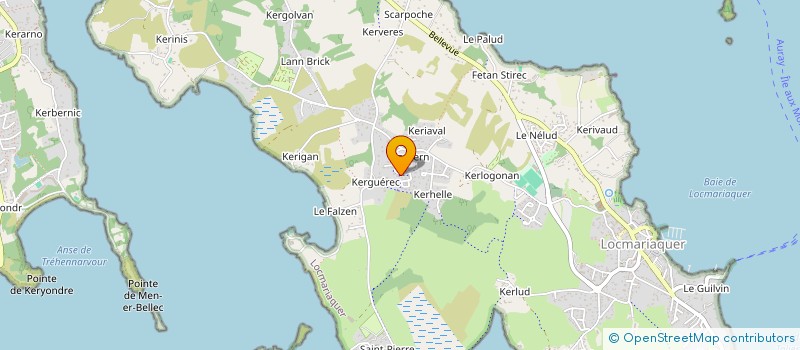 localisation de l'entreprise MONSIEUR JEAN-MARIE MOUTARLIER  LOCMARIAQUER