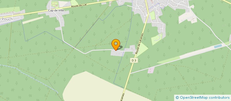 localisation de l'entreprise MONSIEUR JEAN-MARIE MUTEL  CARCANS