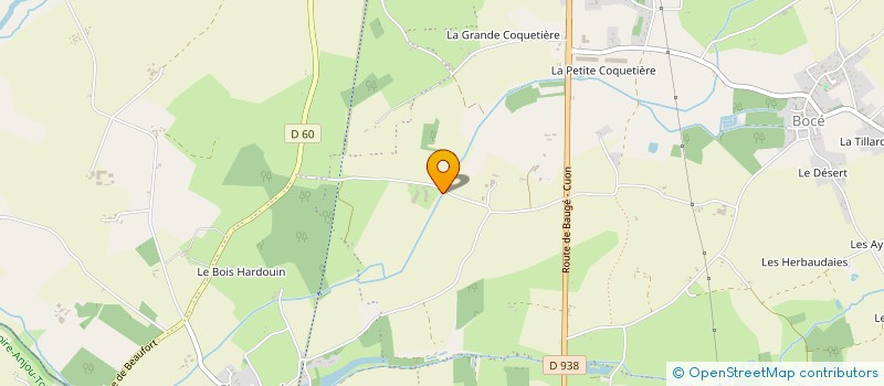 localisation de l'entreprise MONSIEUR JEAN-MARIE NAULET  BAUGE-EN-ANJOU