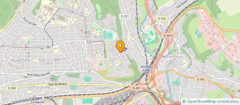 localisation de l'entreprise MONSIEUR JEAN MARIE NIYONGABO-MUSABYIMANA  LE HAVRE