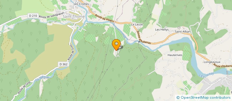 localisation de l'entreprise MONSIEUR JEAN-MARIE NOYER  SAINT-THOME