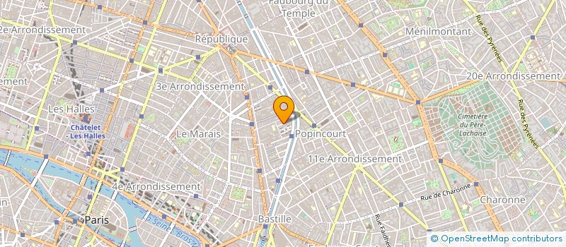 localisation de l'entreprise MONSIEUR JEAN-MARIE OMONT  PARIS