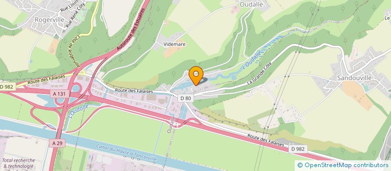 localisation de l'entreprise MONSIEUR JEAN-MARIE PANCHOUT  OUDALLE