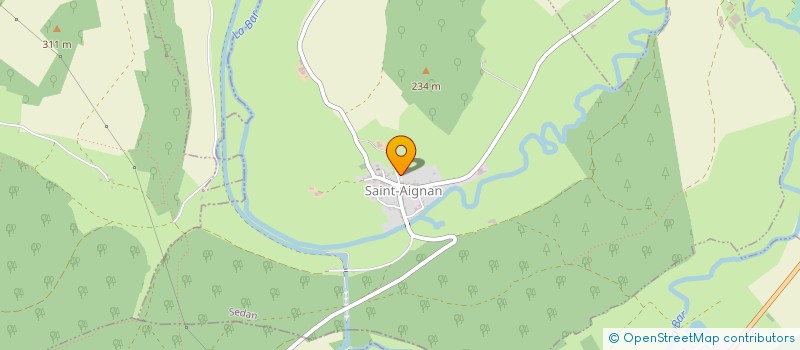 localisation de l'entreprise MONSIEUR JEAN-MARIE PARENT  SAINT AIGNAN