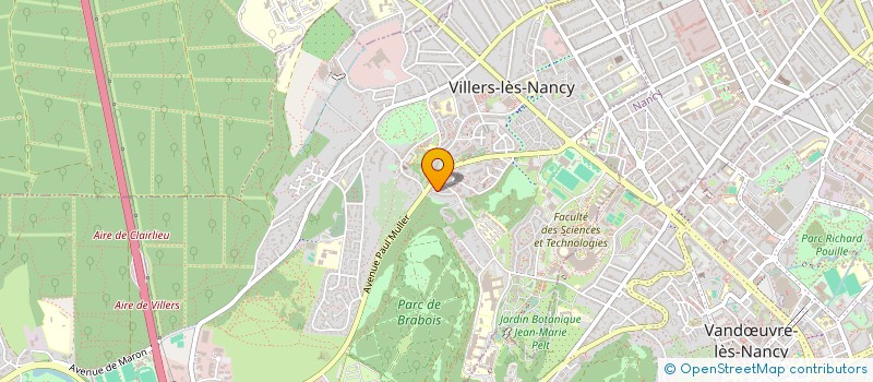 localisation de l'entreprise MONSIEUR JEAN-MARIE PARISI à VILLERS-LES-NANCY