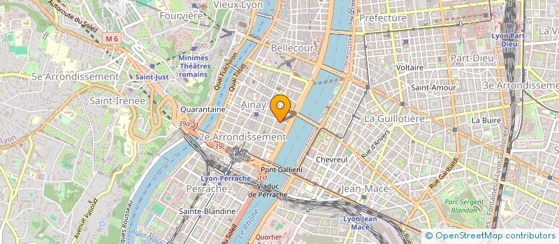 localisation de l'entreprise MONSIEUR JEAN-MARIE PARRA  LYON