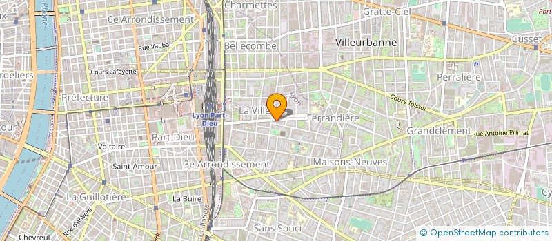 localisation de l'entreprise MONSIEUR JEAN-MARIE PAULIN à LYON