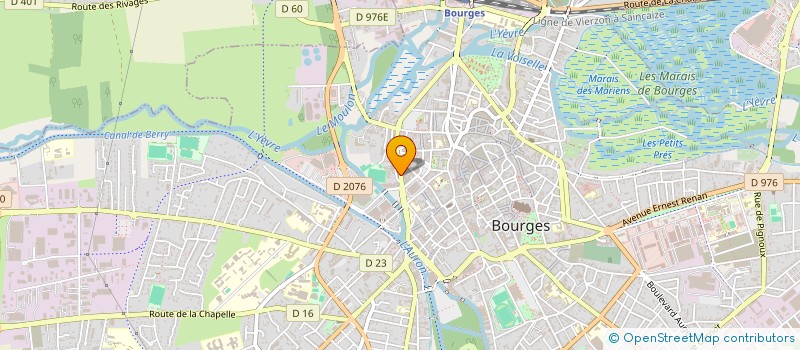 localisation de l'entreprise MONSIEUR JEAN-MARIE PAUQUET à BOURGES