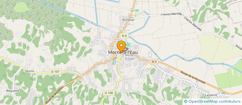 localisation de l'entreprise MONSIEUR JEAN-MARIE PELAGE à MORNE-A-L'EAU