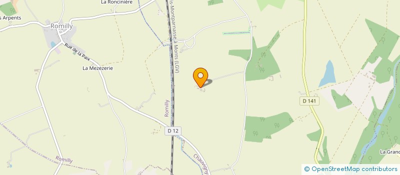 localisation de l'entreprise MONSIEUR JEAN MARIE PETEL  CHAUVIGNY-DU-PERCHE