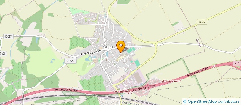 localisation de l'entreprise MONSIEUR JEAN-MARIE PETIT-JEAN  GUEUX