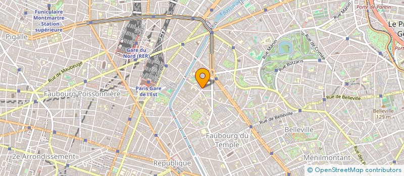 localisation de l'entreprise MONSIEUR JEAN-MARIE PINAULT  PARIS