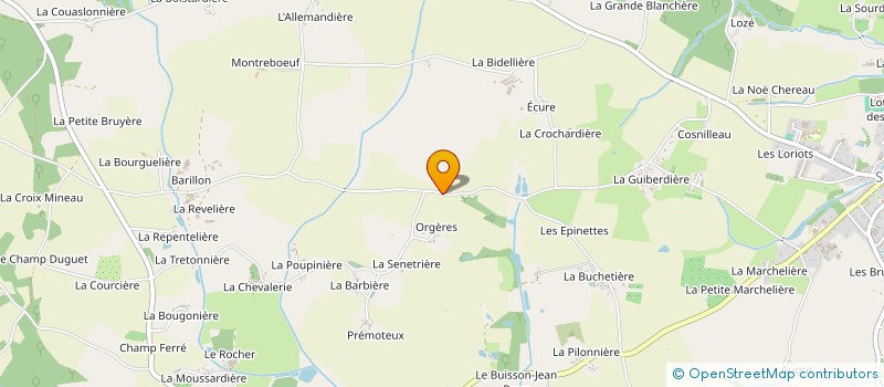 localisation de l'entreprise MONSIEUR JEAN-MARIE POIRIER à SAINT-PIERRE-DES-NIDS