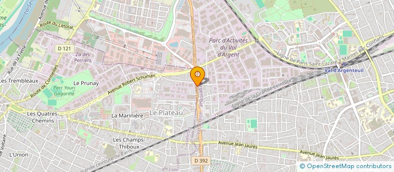 localisation de l'entreprise MONSIEUR JEAN-MARIE PORZIER  LE BERNARD