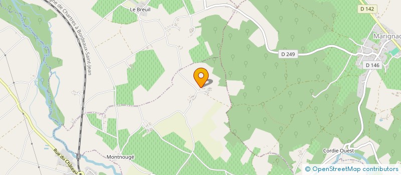 localisation de l'entreprise MONSIEUR JEAN-MARIE POUSSARD  SAINT-GREGOIRE-D'ARDENNES