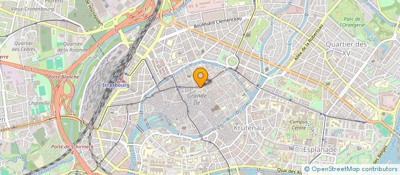 localisation de l'entreprise MONSIEUR JEAN-MARIE PROFAULT à STRASBOURG