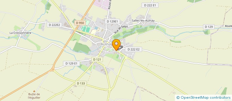 localisation de l'entreprise MONSIEUR JEAN MARIE PRUNIER à AULNAY