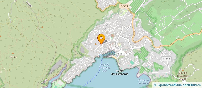 localisation de l'entreprise MONSIEUR JEAN-MARIE QUAGLIA-JOUVE à CASSIS