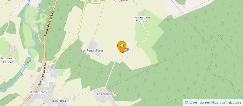 localisation de l'entreprise MONSIEUR JEAN-MARIE RAJCH  AMBENAY