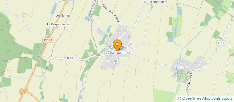 localisation de l'entreprise MONSIEUR JEAN-MARIE RAMBAUD  SAINT-JUIRE-CHAMPGILLON