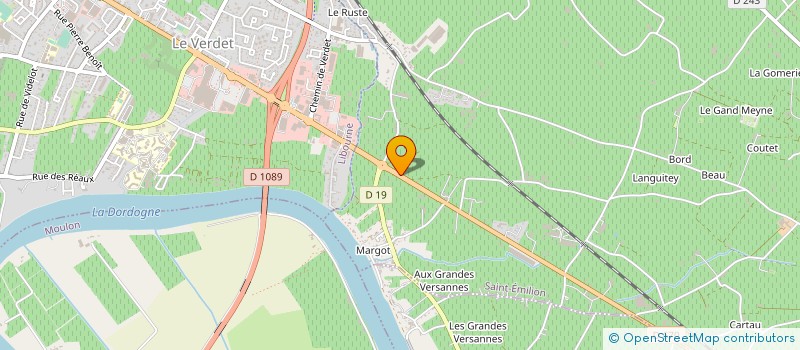 localisation de l'entreprise MONSIEUR JEAN-MARIE REBEYROL  SAINT-EMILION