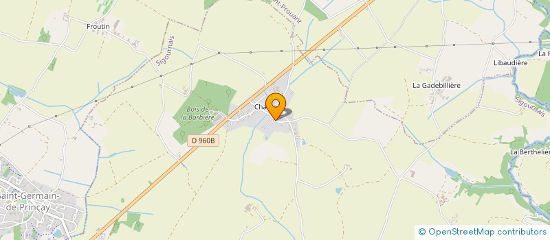 localisation de l'entreprise MONSIEUR JEAN-MARIE REMAUD  SIGOURNAIS