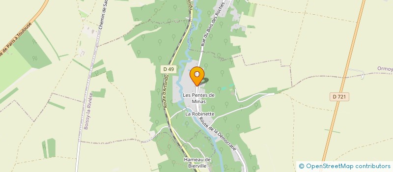 localisation de l'entreprise MONSIEUR JEAN MARIE REYMOND  BOISSY-LA-RIVIERE