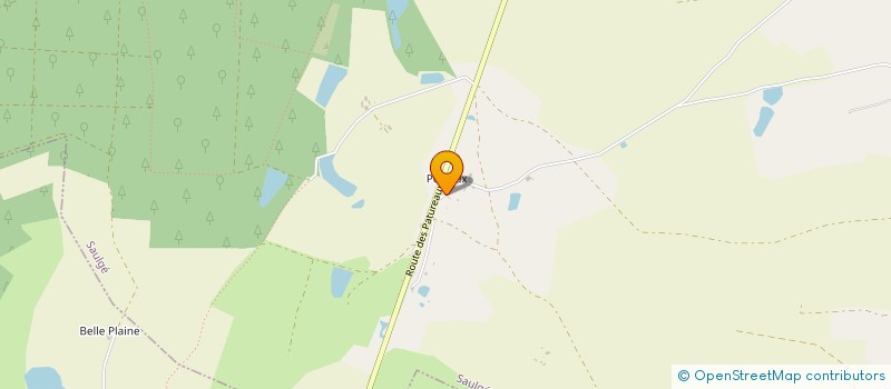 localisation de l'entreprise MONSIEUR JEAN MARIE RICARD  SAULGE