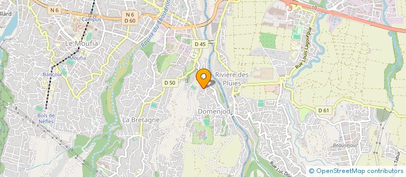 localisation de l'entreprise MONSIEUR JEAN-MARIE RITOU  SAINT DENIS