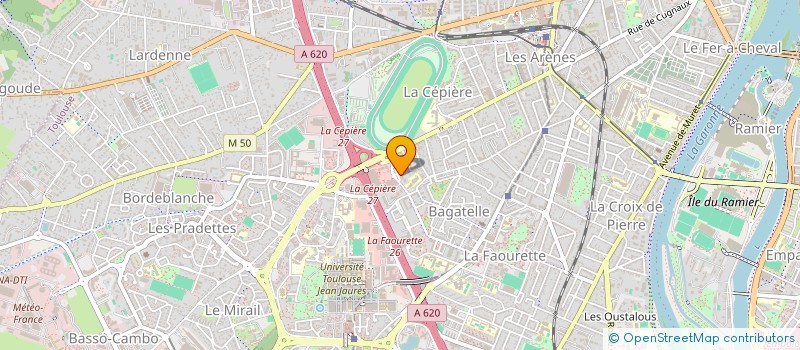 localisation de l'entreprise MONSIEUR JEAN-MARIE ROGER à TOULOUSE
