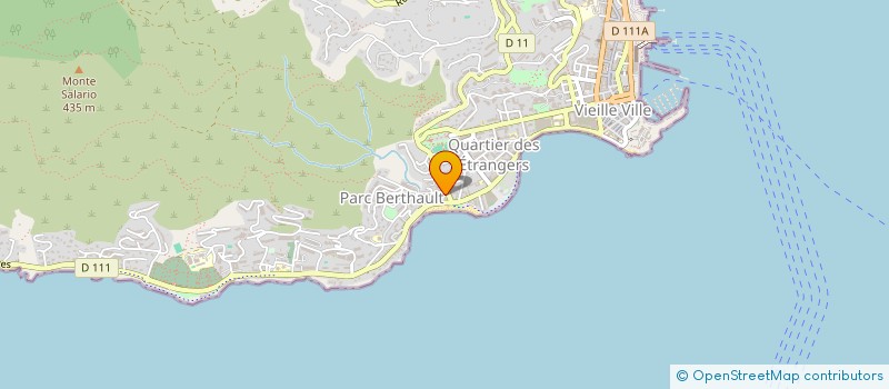 localisation de l'entreprise MONSIEUR JEAN-MARIE ROLIN  AJACCIO