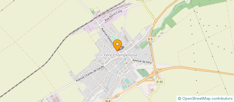 localisation de l'entreprise MONSIEUR JEAN-MARIE ROY à FERE-CHAMPENOISE