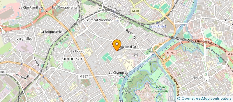 localisation de l'entreprise MONSIEUR JEAN-MARIE RYCKEBUSCH à LAMBERSART