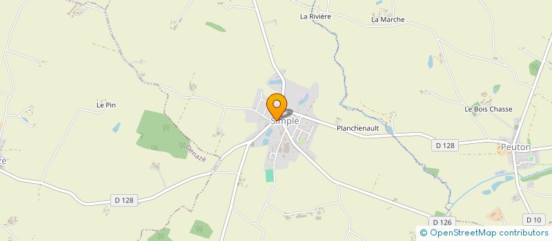 localisation de l'entreprise MONSIEUR JEAN-MARIE SABIN à SIMPLE