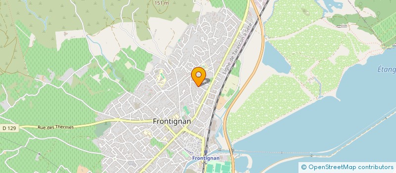 localisation de l'entreprise MONSIEUR JEAN-MARIE SANS à FRONTIGNAN