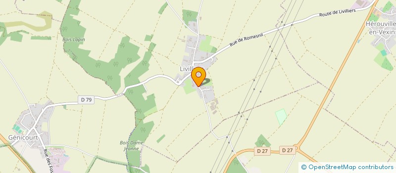 localisation de l'entreprise MONSIEUR JEAN-MARIE SARAZIN  LIVILLIERS