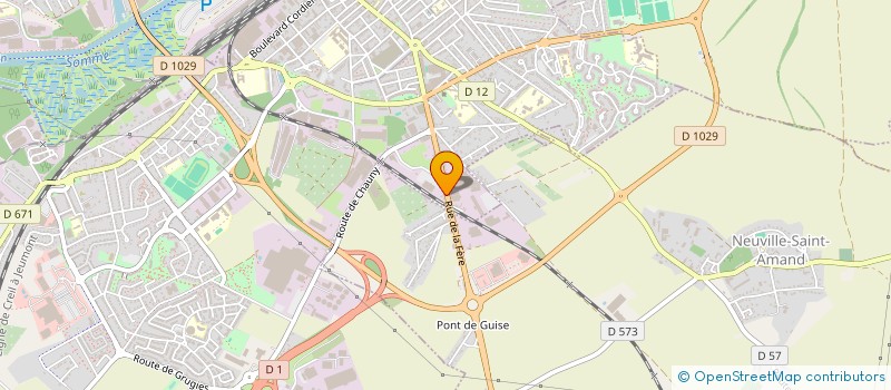 localisation de l'entreprise MONSIEUR JEAN-MARIE SAVOYE à SAINT-QUENTIN