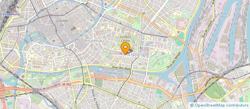 localisation de l'entreprise MONSIEUR JEAN-MARIE SCHEVIN à STRASBOURG