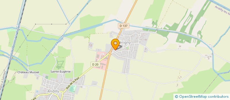 localisation de l'entreprise MONSIEUR JEAN-MARIE SCHOEHN  RIVES-D'AUTISE