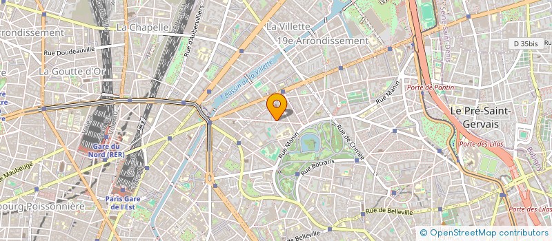 localisation de l'entreprise MONSIEUR JEAN-MARIE SETONDJI ADDA  PARIS