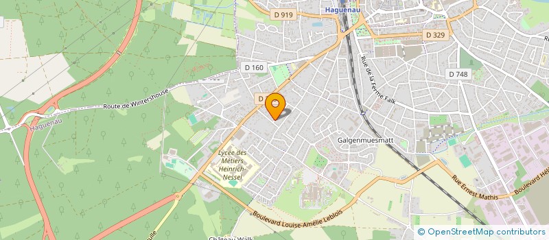 localisation de l'entreprise MONSIEUR JEAN-MARIE STEINMETZ  BATZENDORF